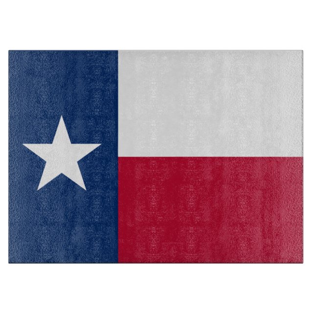 Texas Flag: Langorne, der texanische einstündige S Schneidebrett (Vorderseite)