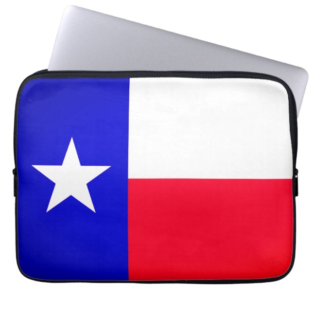 Texas Flag Laptop Case (Vorderseite)