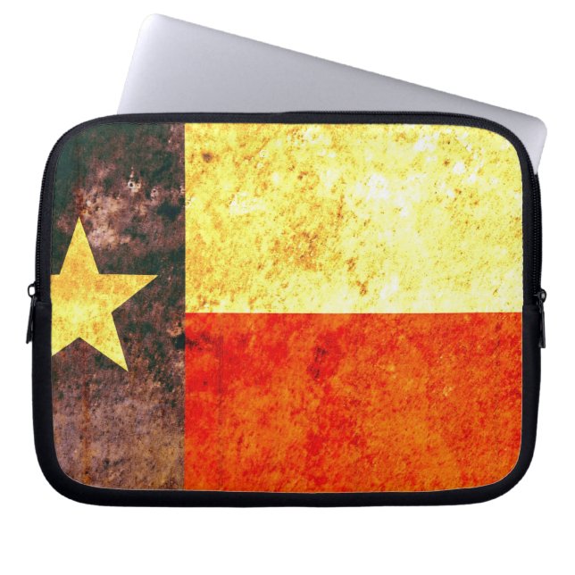 Texas Flag Laptop Case (Vorderseite)