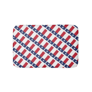 TEXAS FLAG Lone Star Staat Decorative Badematte