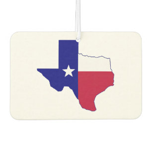 Texas Flag Map Autolufterfrischer