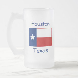 Texas Flag Map Stadt Tasse