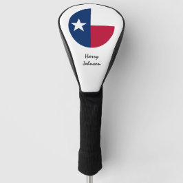 Texas Flag, Mit Monogramm Golfclubs, USA Golf Headcover