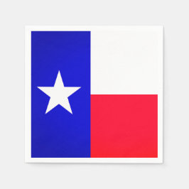 Texas Flag Napkins Serviette