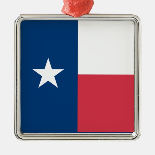Texas Flag Ornament (Vorne)