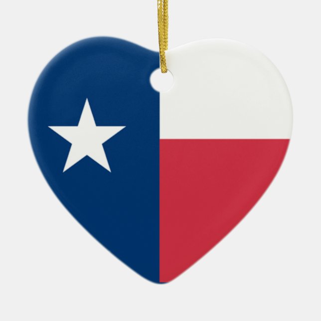 Texas Flag Ornament (Vorne)