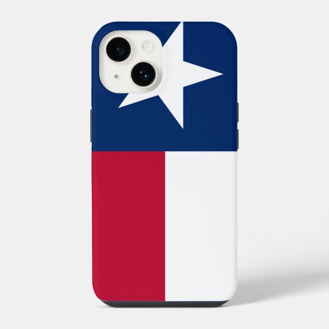 texas-Flag OtterBox iPhone Gehäuse Hülle (Rückseite)