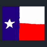 Texas Flag Pop Art Poster - American Staaten Print<br><div class="desc">USA Staaten Flags Digital Artworks - American Staatssymbole & Emblems - Flaggen von USA</div>