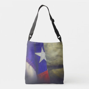 Texas Flag Rustic Lone Star Staat USA Tragetaschen Mit Langen Trägern