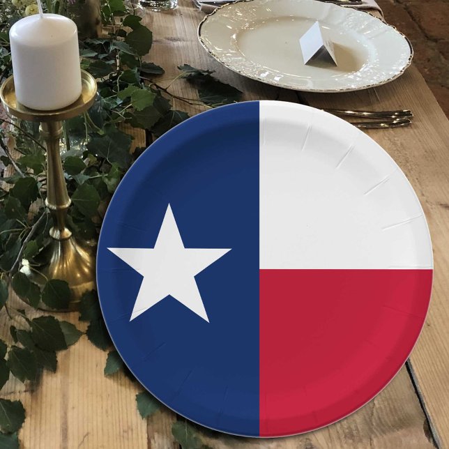 Texas Flag Teller, Party, Sport, Texas Pappteller (Von Creator hochgeladen)