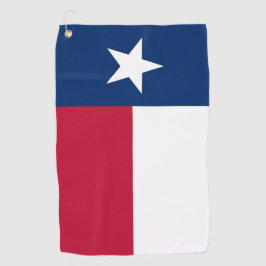 Texas Flag & Texas Staat USA Golf / Sportfans Golfhandtuch