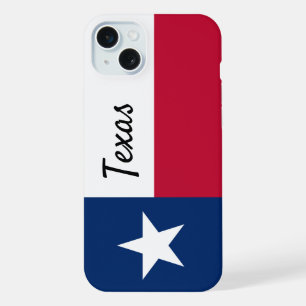 Texas-Flag-Zelle IPhone 15 pro Fall Abdeckung Plus Hülle