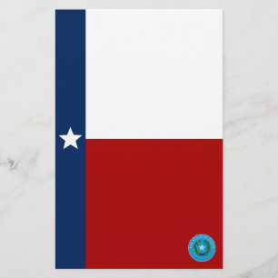 Texas-Flagge Briefpapier