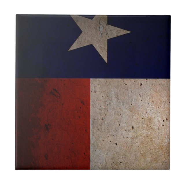 Texas-Flagge Fliese (Vorderseite)