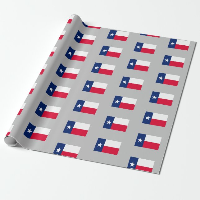 Texas-Flagge, Geschenkpapier (Ungerollt)