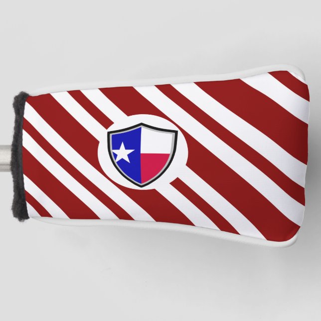 Texas-Flagge Golf Headcover (Vorderseite)