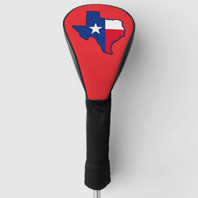 Texas-Flagge Golf Headcover (Vorderseite)