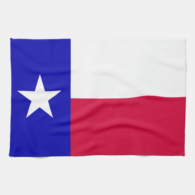 Texas-Flagge Handtuch (Horizontal)