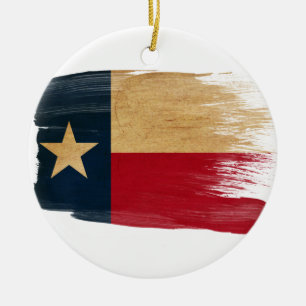 Texas-Flagge Keramikornament