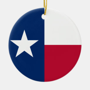 Texas-Flagge kundenspezifische Keramikornament