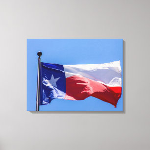 Texas-Flagge Leinwanddruck
