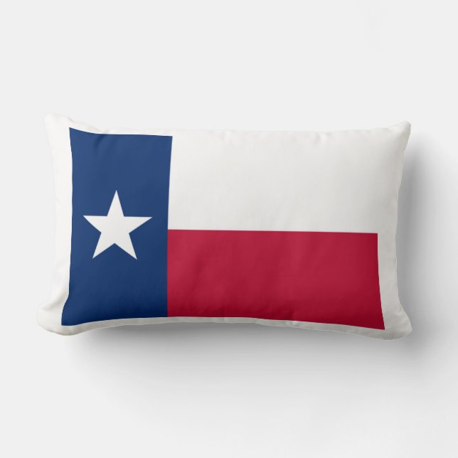 Texas-Flagge Lendenkissen (Vorderseite)