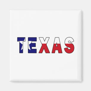 Texas-Flagge Magnet