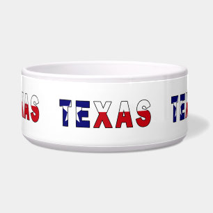 Texas-Flagge Napf