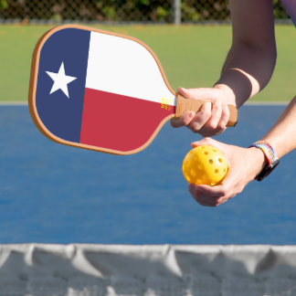 Texas-Flagge Pickleball Schläger