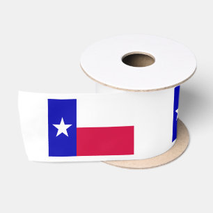 Texas-Flagge Satinband