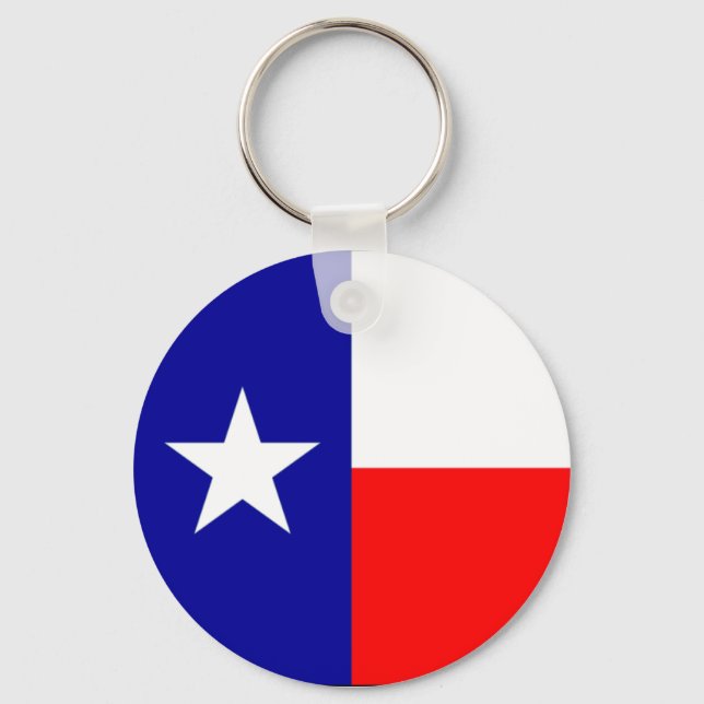 Texas-Flagge Schlüsselanhänger (Vorderseite)