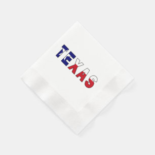 Texas-Flagge Serviette