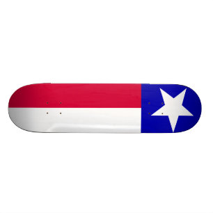 Texas-Flagge Skateboard