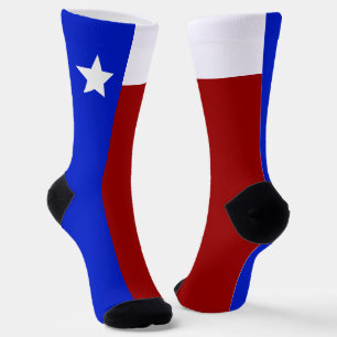 Texas-Flagge Socken