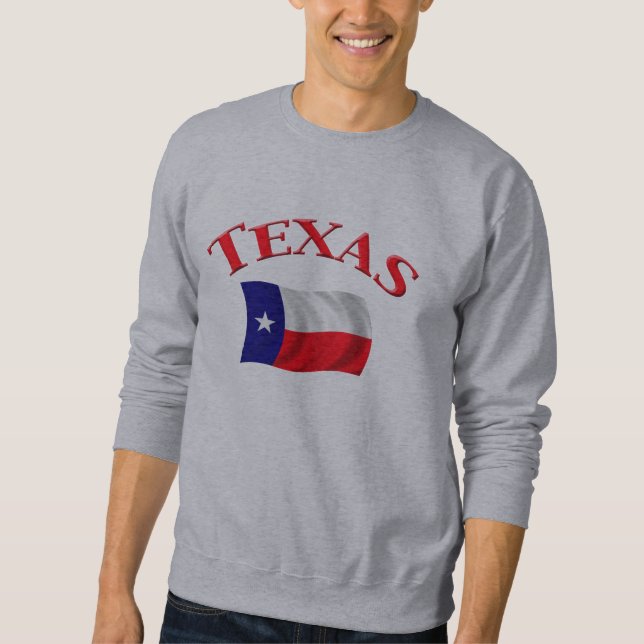 Texas-Flagge Sweatshirt (Vorderseite)