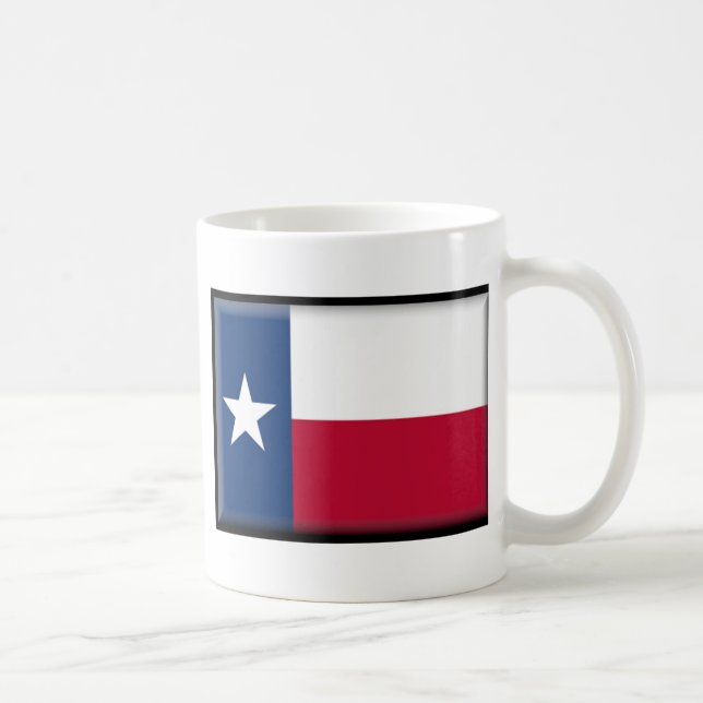 Texas-Flagge Tasse (Rechts)