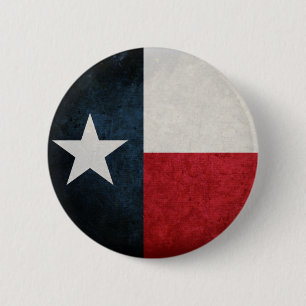 Texas-Flagge; Texan; Button