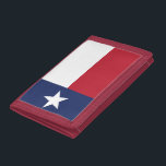 Texas-Flagge Tri-fold Geldbeutel<br><div class="desc">Texas Flaggenbörse. Individualisieren und personalisieren Sie nach Wunsch. Wählen Sie aus 8 verschiedenen Stilrichtungen aus Nylon,  Denim oder elegantem Leder und 6 Farben.</div>