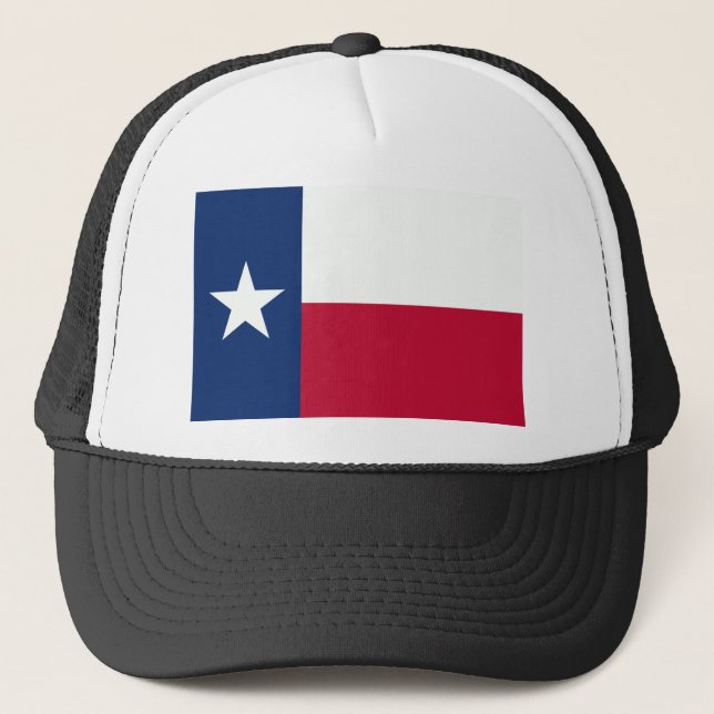 Texas-Flagge Truckerkappe (Vorderseite)