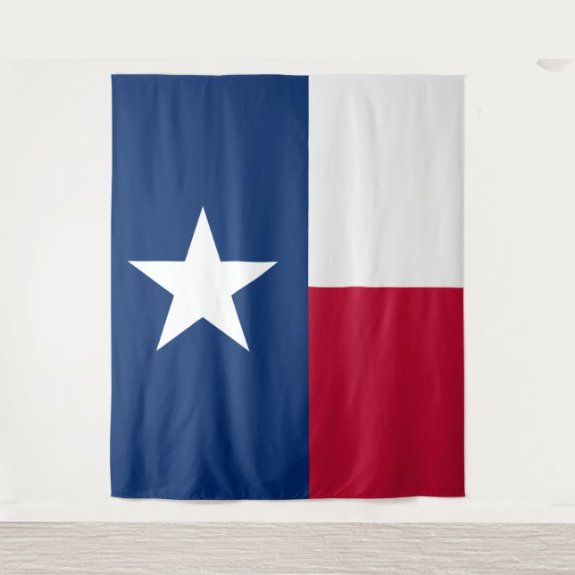 Texas-Flagge Wandteppich (Vorderseite)