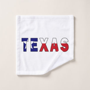 Texas-Flagge Waschlappen