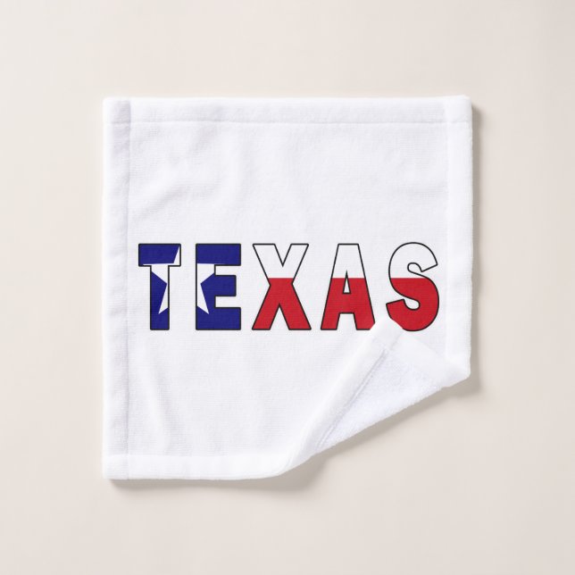 Texas-Flagge Waschlappen (Waschlappen)