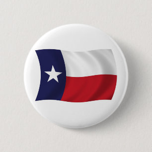 Texas-Flaggen-Button Button