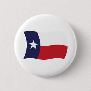 Texas-Flaggen-Button Button