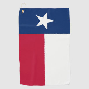 Texas-Flaggen-Golf-Tuch Golfhandtuch