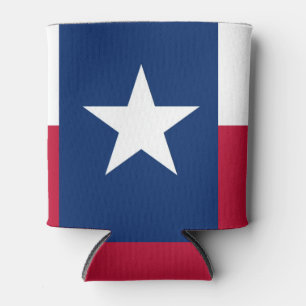 Texas-Flaggen-Name kann cooler Dosenkühler