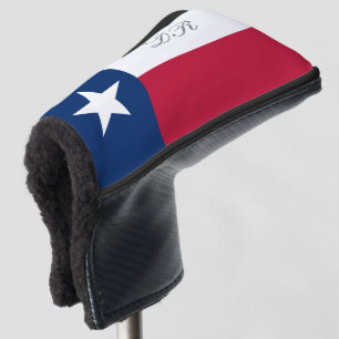 Texas-Flaggengolf-Putterabdeckung mit Golf Headcover