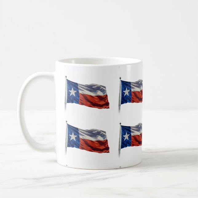 Texas Flying Flag Kaffeetasse (Links)