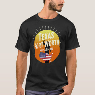 Texas Fort Worth Mormon LDS Mission Mission CTR T-Shirt