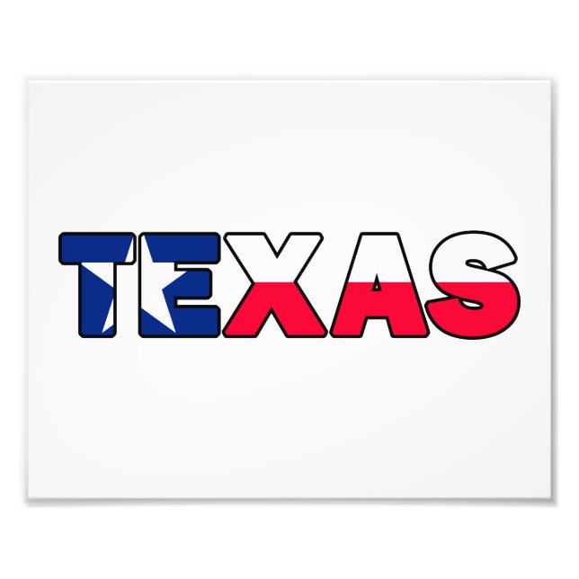 Texas Fotodruck (Vorne)